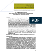 Code Switching in Indonesia Bilingual Education: ELTALL (English Language Teaching, Applied Linguistics and Literature)