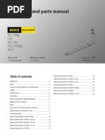 Instruction and Parts Manual: RE2, REN2 Tfe2 RE4, RE8 Ree2, Reen2 Ree4