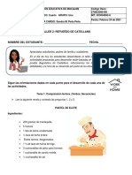 Taller de Refuerzo Prueba Diagnóstica Castellano 4.1-2021