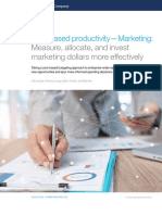 Zero-Based Productivity-Marketing:: Measure, Allocate, and Invest Marketing Dollars More Effectively