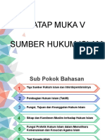 Sumber Hukum Dalam Islam