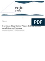 Qué Es Un Diagnóstico, 7 Tipos de Diagnósticos para Cuidar Su Empresa %