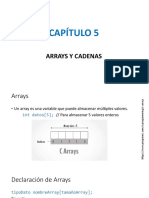  Arreglos Unidimensionales en C