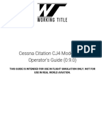 Working Title CJ4 User Guide v0.9.0