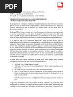 La Crisis en La Democracia y La Gobernabilidad