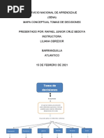 Mapa Conceptual Tomas de Decisiones RAFAEL CRUZ