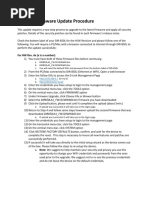 DIR-850L Firmware Update Procedure: For HW Rev. Ax (X Is A Number)