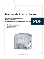 Manual de Instrucciones Orca Offshore