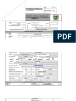 Acta de Inspección Sanitaria Con Enfoque de Riesgo para Establecimientos de Preparación de Alimentos