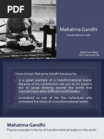 Mahatma Gandhi New PPT Shared