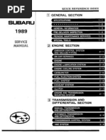 Subaru EA 82 Service Manual Part 1