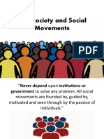 Civil Society and Social Movements