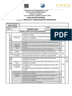 Rubrica Evaluación Interna