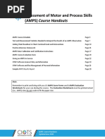 Amps Course Handouts