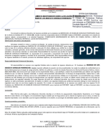 Informe Con Seguridad Limitada en Base A Una Aseveracion