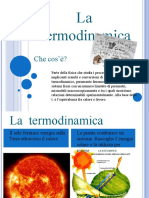 La Termodinamica - Slides