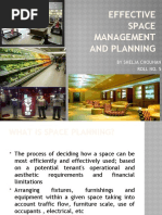 Effective Space Management and Planning