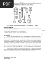 Fisicoquimica - Reconocimiento Material de Laboratorio