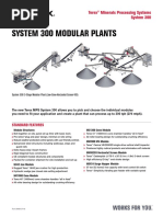 System 300 Modular Plants: Terex Minerals Processing Systems System 300