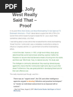 Yes, Jolly West Really Said That - Proof - The McClaughry's Blog 1