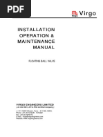 Virgo Virgo: Installation Installation Operation & Operation & Maintenance Maintenance Manual Manual