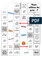 Adverbs of Frequency Board Game