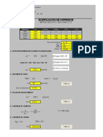 Dosificación Método Aci 211.1