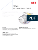 Original Assembly Instructions - English: Turbocharger / TPL-B