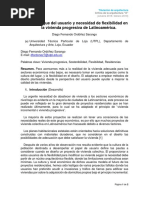 El Enfoque Del Usuario y Necesidad de Flexibilidad en La Vivienda Progresiva de Latinoamérica.