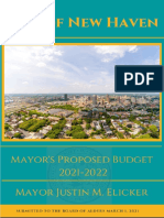 FY 2022 New Haven Mayors Budget Final