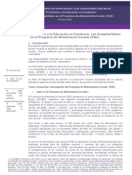 Brief Las Irregularidades en El Programa de Alimentación Escolar (PAE)