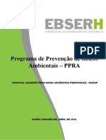 1 - PROGRAMA DE PREVENÇÃO DE RISCOS AMBIENTAIS (PPRA) Atualizado