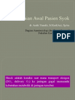 Penilaian Awal Pasien Syok