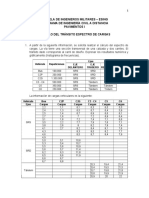 Taller No 2. Cálculo Del Tránsito Espectros de Carga ESING 2021-I