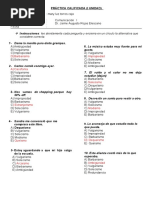 PRÁCTICA CALIFICADA de Comu Luz