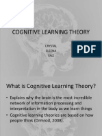 Cognitive Learning Theory