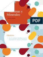 5 PRESENTACIÓN Vitaminas y Minerales