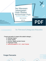 28 - Wilyu Fauzan - Tes Wawasan Kebangsaan Pada Seleksi Penerimaan Polri#2