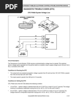 Diagnostic Trouble Codes (DTC) : DTC P0562 System Voltage Low