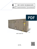 JCI Custom AHU Installation Manual