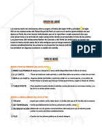 Manual para Crear El Menu