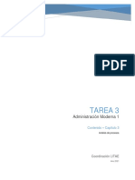 Tarea 3: Administración Moderna 1