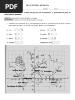 Actividad Plano Cartesiano Logica Matematica