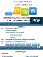 Sistemas de Armazenamento de Energia Aula 1 Demec