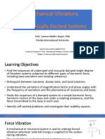 Mechanical Vibration CH 3 Harmonically Excited Systems