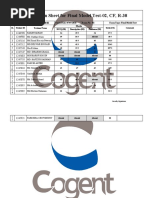 CF R-48 Result Sheet Template