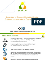 Rev - Ankur Sc. - Gasification of Biomass & Waste To Energy & Biofuels