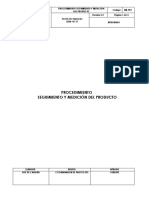 SM-P01-02 Procedimiento Seguimiento y Medición Del Producto