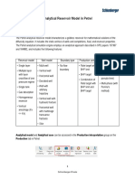 Analytical Reservoir Model in Petrel: Schlumberger-Private