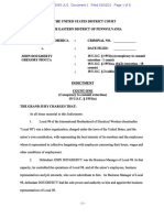 Indictment of John Dougherty, Gregory Fiocca